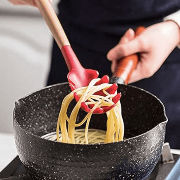 Kit Utensílios Cozinha 12 Peças Silicone Antiaderente - Cliquemaster