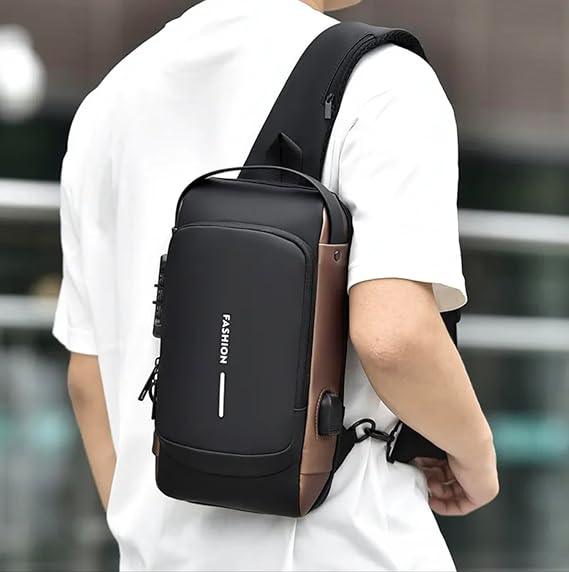 Pochet Masculina cadeado anti-roubo à prova d'água - Cliquemaster
