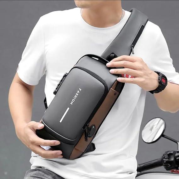Pochet Masculina cadeado anti-roubo à prova d'água - Cliquemaster