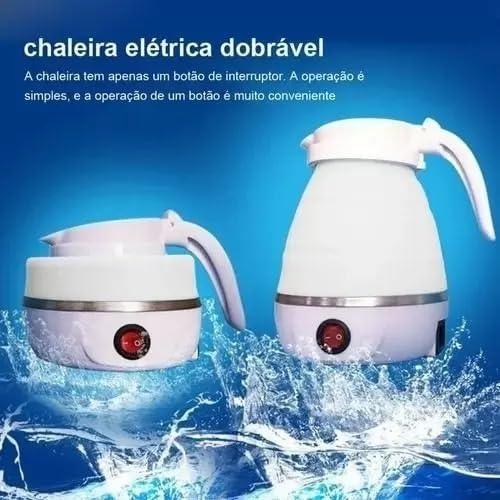 Chaleira Elétrica dobrável 110V - Cliquemaster