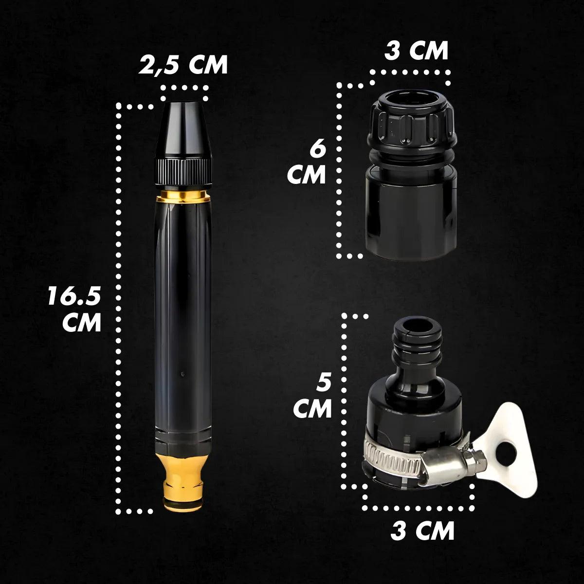 Bico Alta Pressão Jato Mangueira Kit 4 Pçs - Cliquemaster