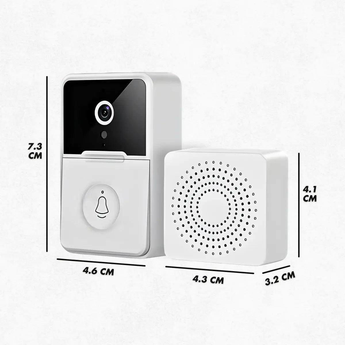 Campainha C/ Câmera Wifi Sem Fio - Cliquemaster