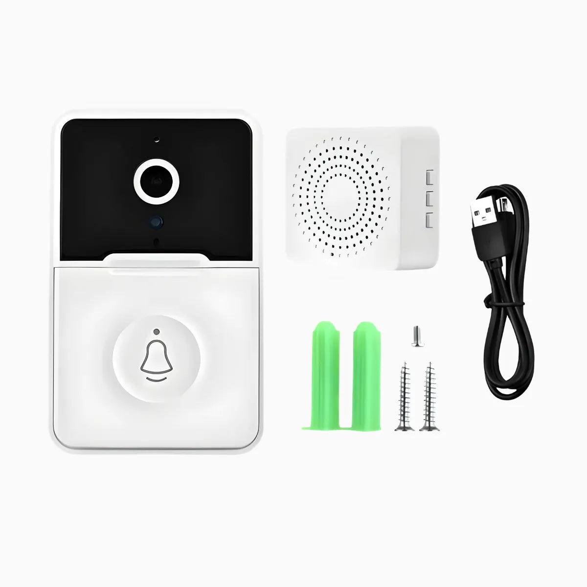 Campainha C/ Câmera Wifi Sem Fio - Cliquemaster