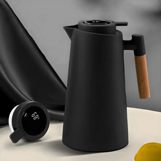 Garrafa Térmica com Termômetro 1L - Cliquemaster