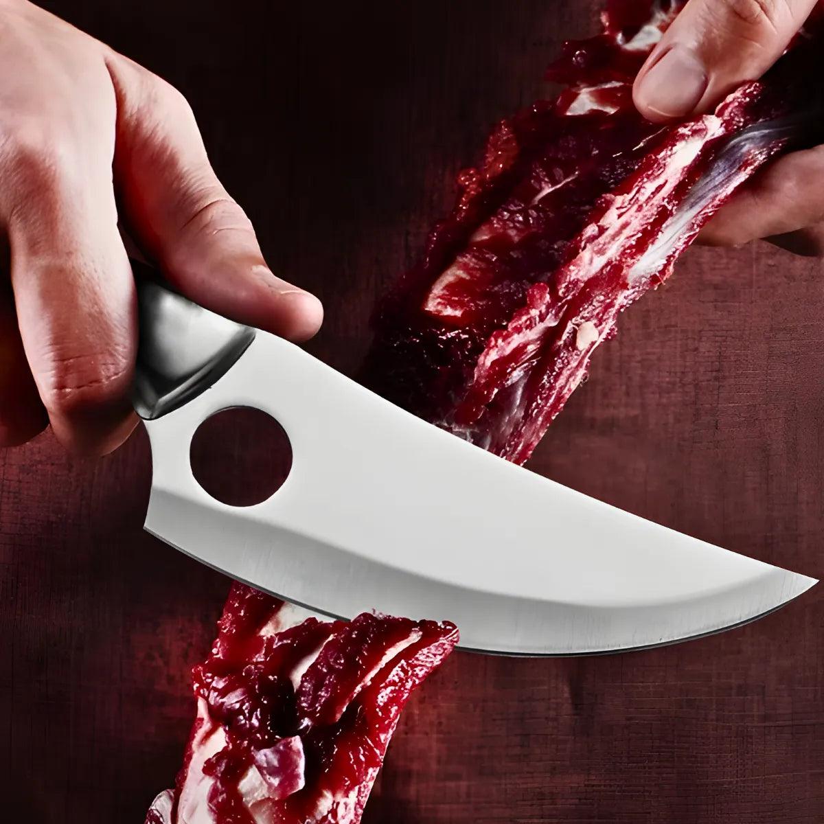 Faca Artesanal de Inox Para Desossar - Cliquemaster