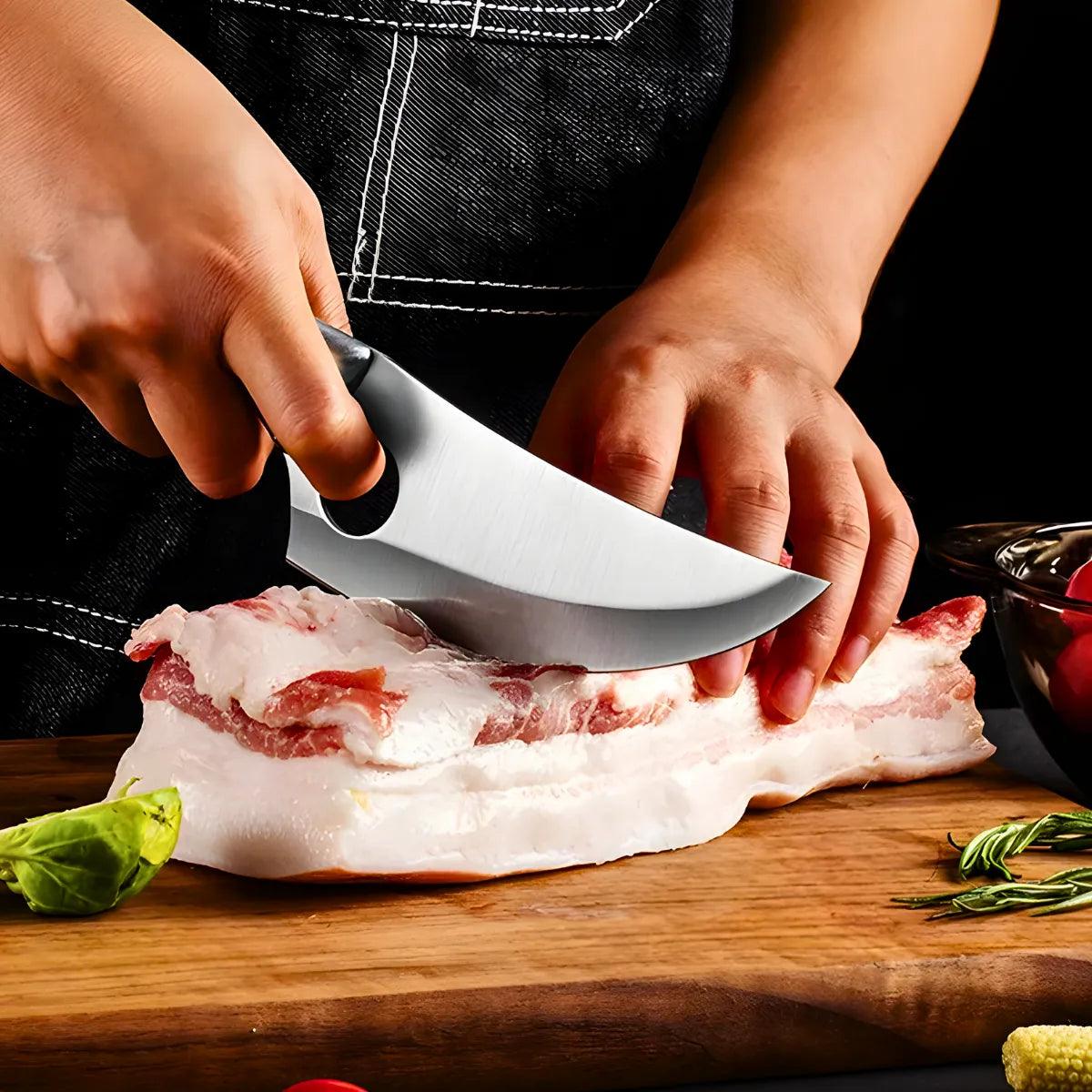 Faca Artesanal de Inox Para Desossar - Cliquemaster