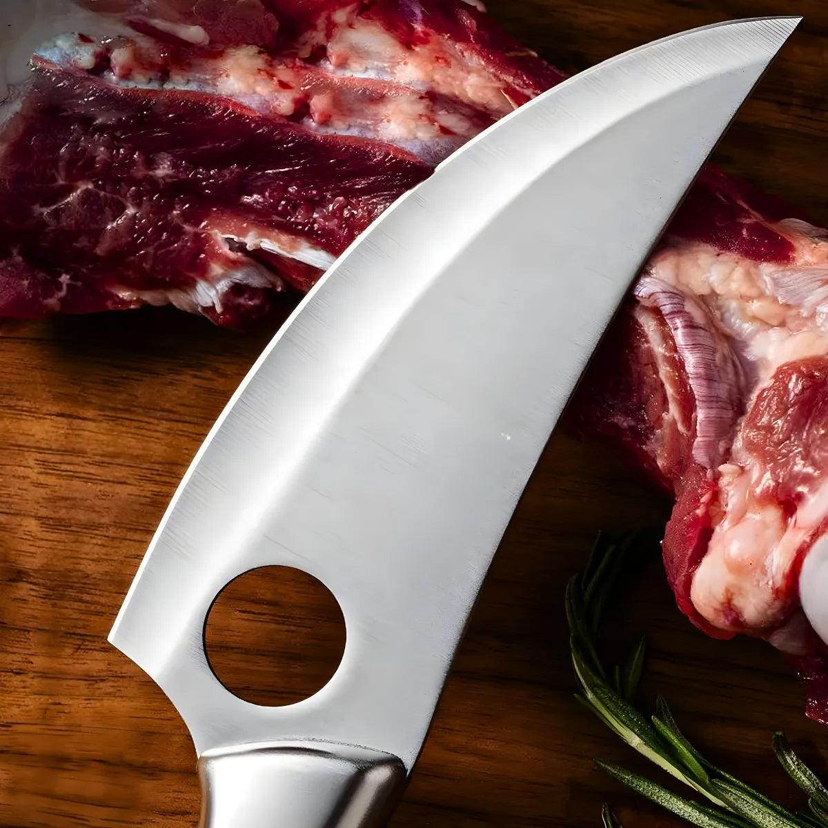 Faca Artesanal de Inox Para Desossar - Cliquemaster