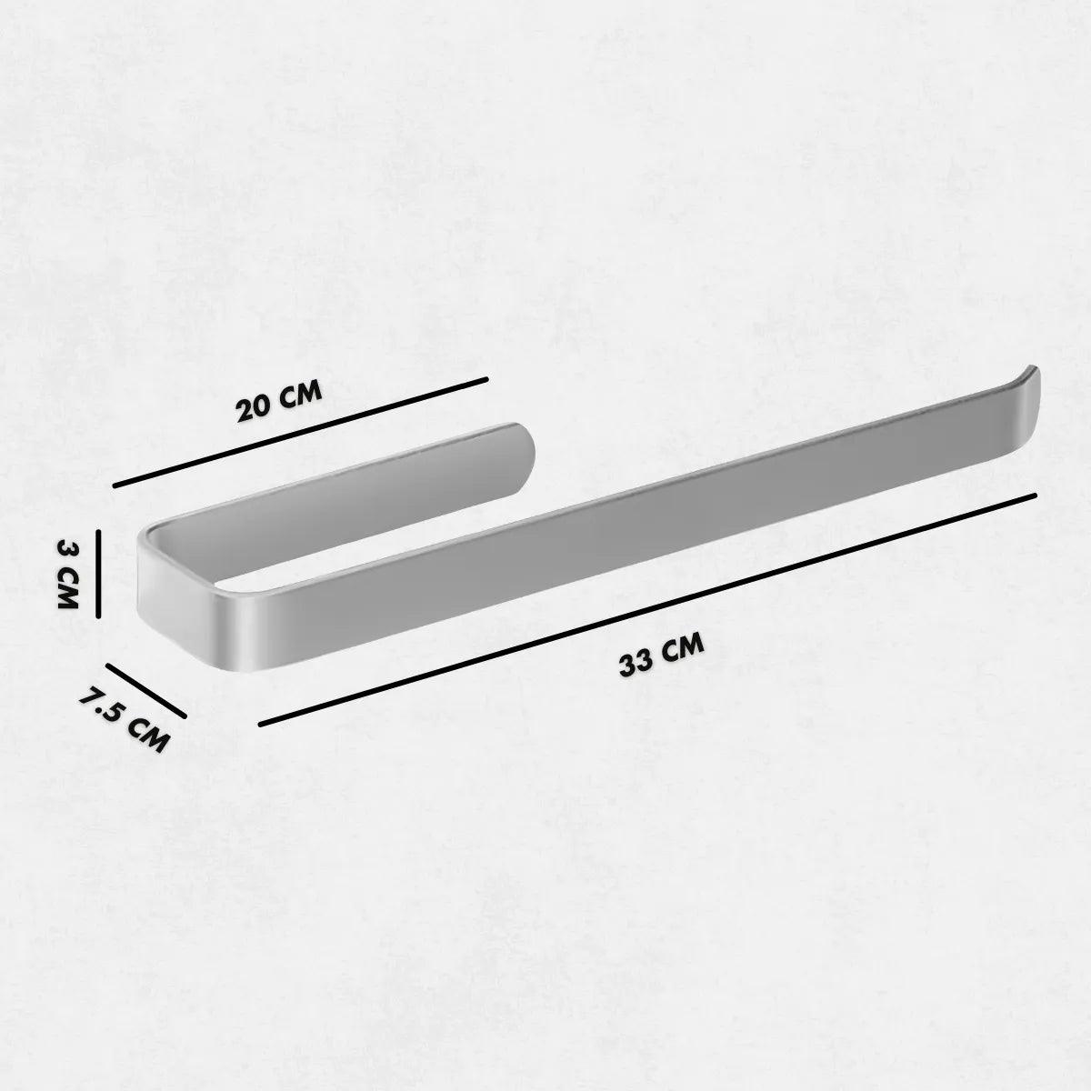 Suporte Multiuso Papel Toalha Com Adesivo Para Parede - Cliquemaster