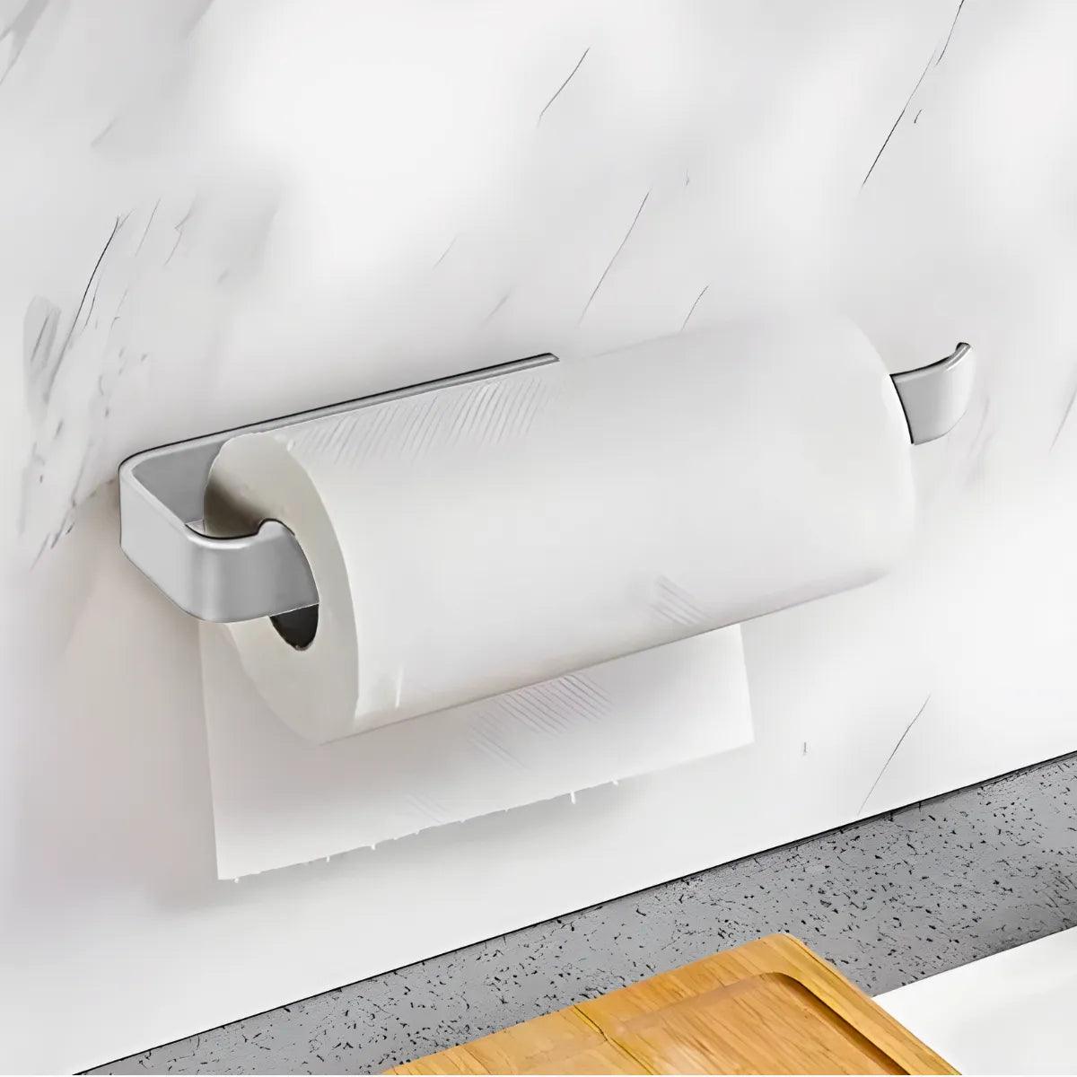 Suporte Multiuso Papel Toalha Com Adesivo Para Parede - Cliquemaster