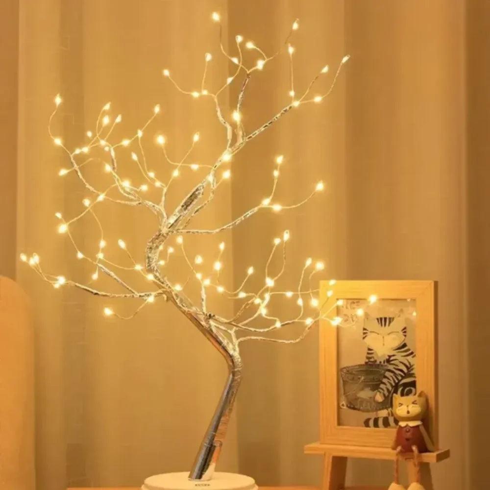 Luminária de Mesa Árvore Brilhante - Tazzi - Cliquemaster
