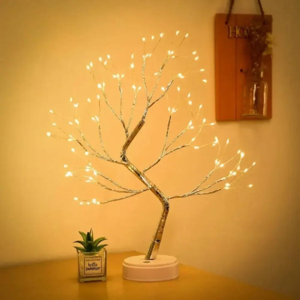 Luminária de Mesa Árvore Brilhante - Tazzi - Cliquemaster