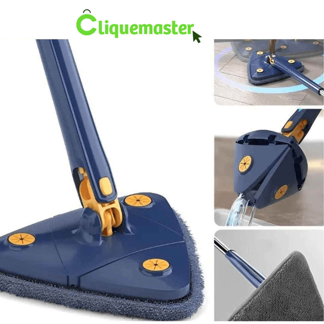 Mop Triangular para Limpeza - Cliquemaster