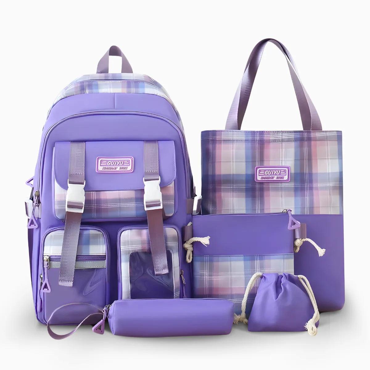 Kit Mochila e Acessórios 5 Pçs - Cliquemaster