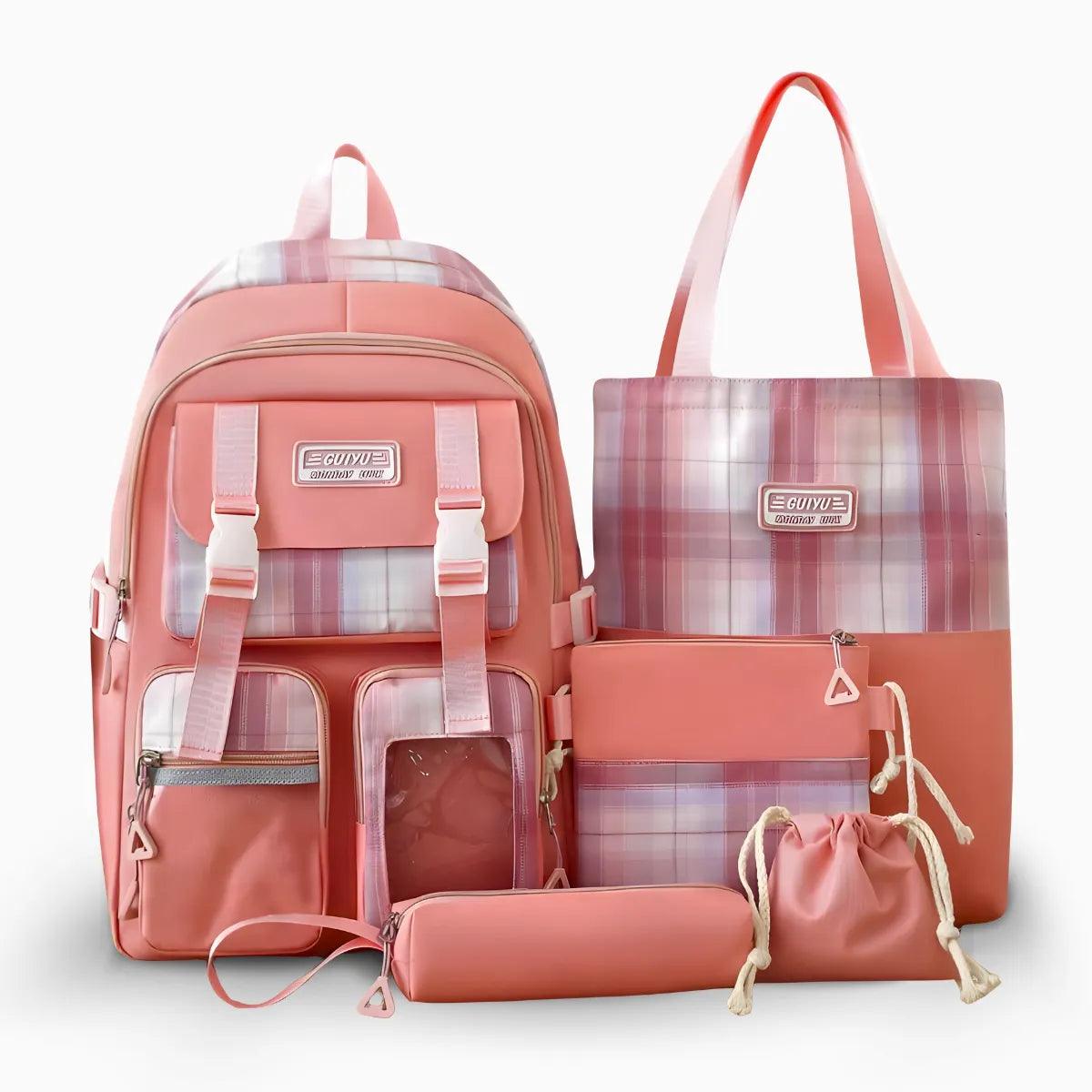 Kit Mochila e Acessórios 5 Pçs - Cliquemaster