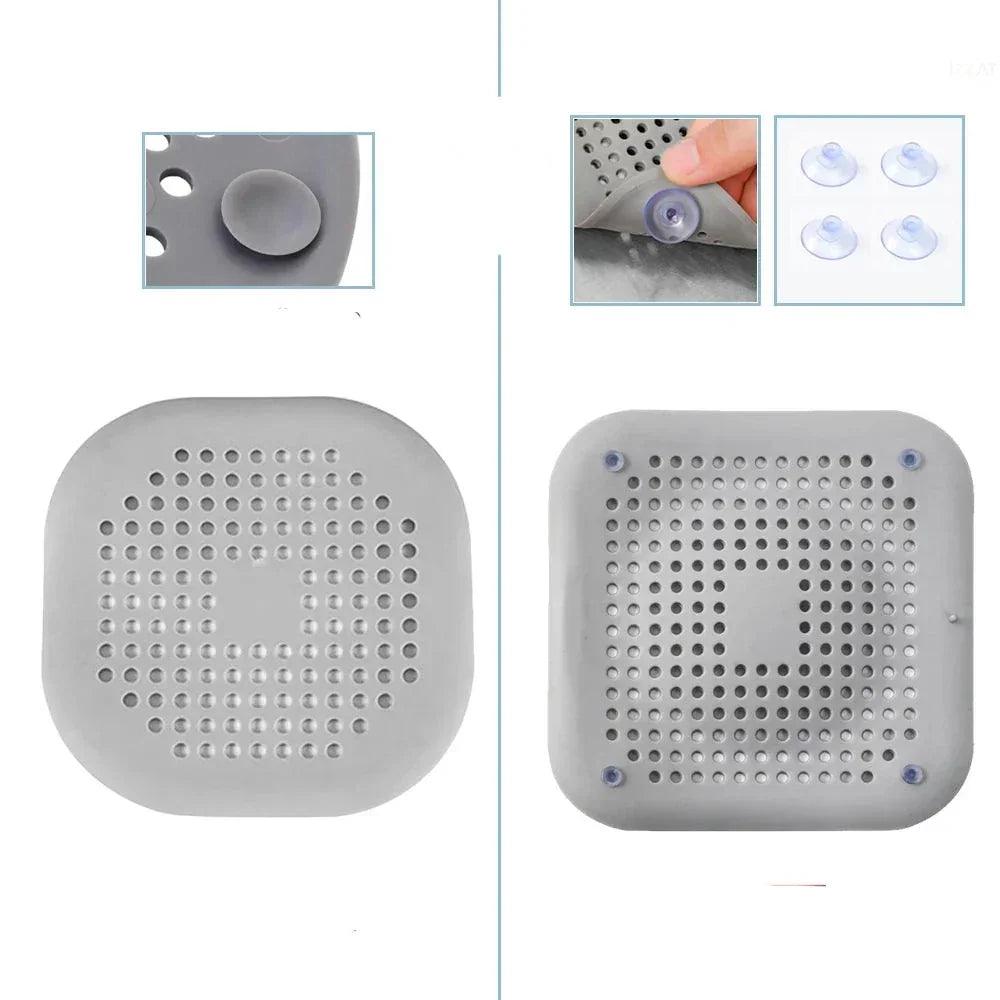 Kit de Filtros para Ralo de Silicone com Ventosas - Tazzi - Cliquemaster