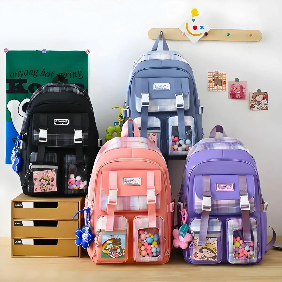 Kit Mochila e Acessórios 5 Pçs - Cliquemaster