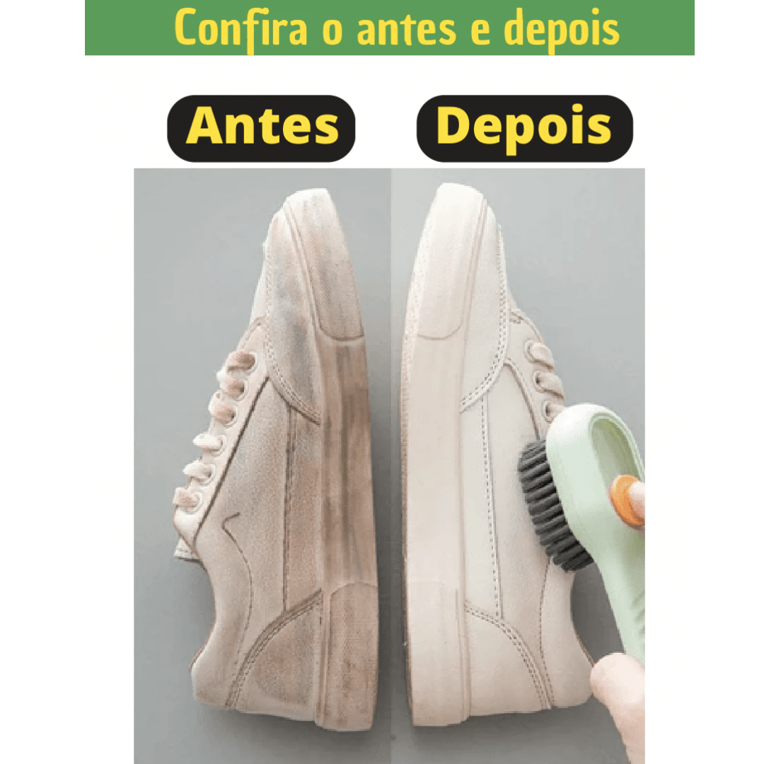 Multi Escova de Limpeza com Reservatório / Envio Rápido - Cliquemaster