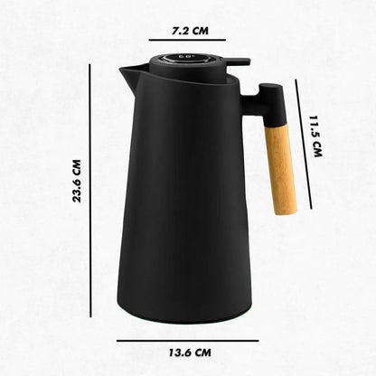 Garrafa Térmica com Termômetro 1L - Cliquemaster