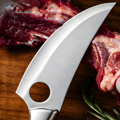 Faca Artesanal de Inox Para Desossar - Cliquemaster
