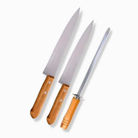Kit Facas Churrasco - Cliquemaster