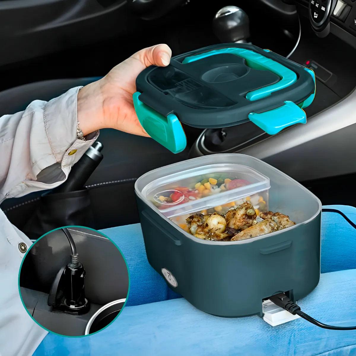 Marmita Elétrica Portátil Bivolt - VERDE - Cliquemaster