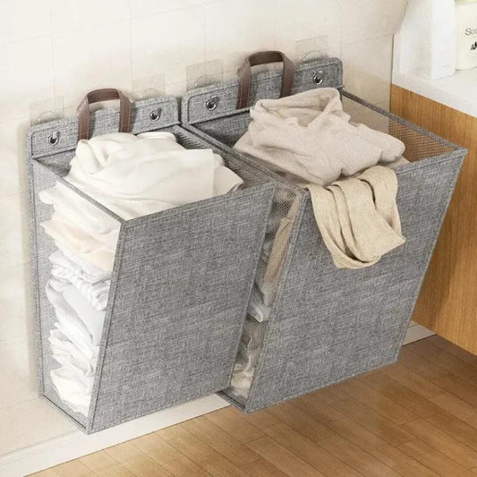 Cesto Organizador de Roupa Dobrável - Tazzi - Cliquemaster
