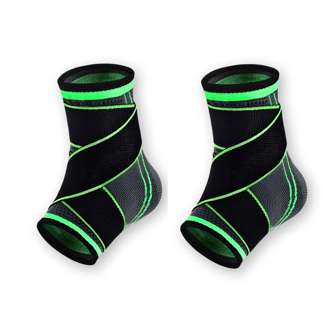 Tornozeleira Ortopédica Elástica de Compressão Ajustável - Cliquemaster