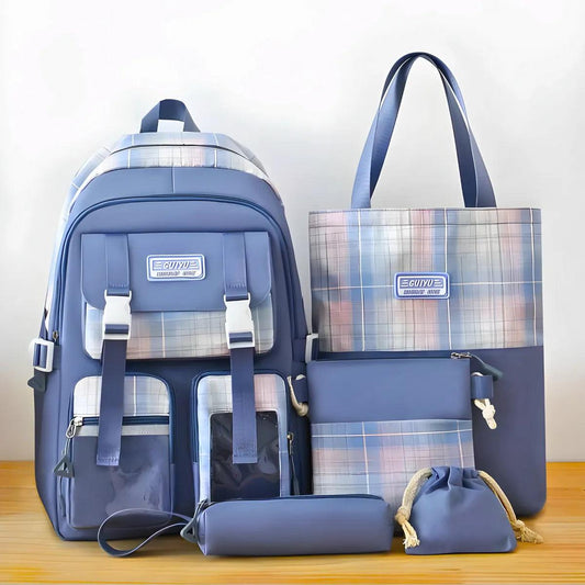 Kit Mochila e Acessórios 5 Pçs - Cliquemaster