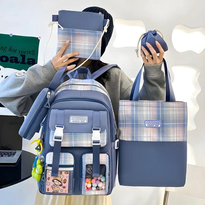 Kit Mochila e Acessórios 5 Pçs - Cliquemaster