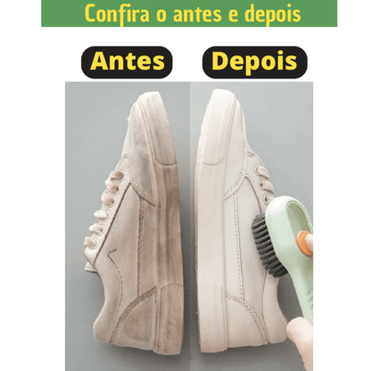 Multi Escova de Limpeza com Reservatório / Envio Rápido - Cliquemaster