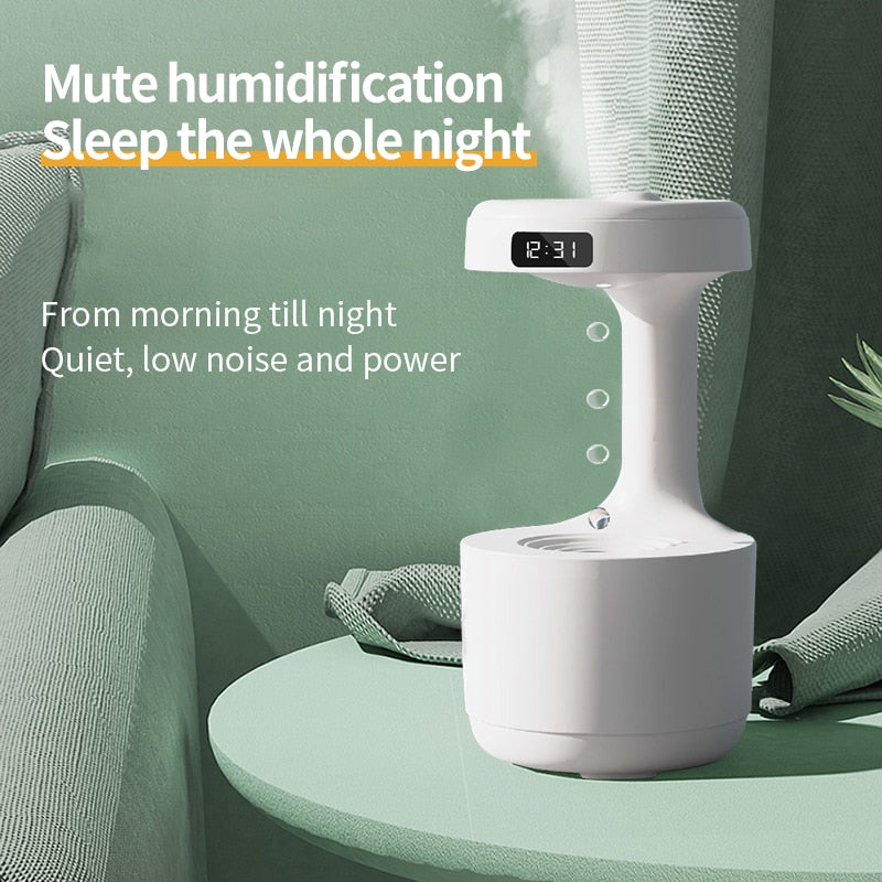 Humidificador anti gravidade