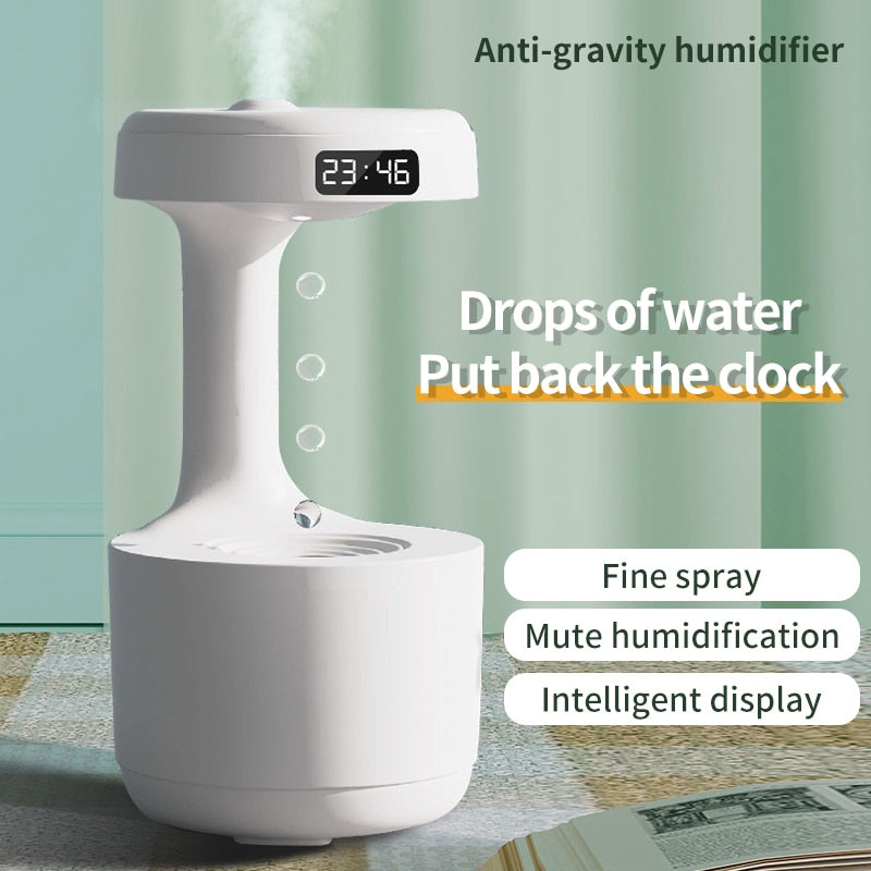 Humidificador anti gravidade