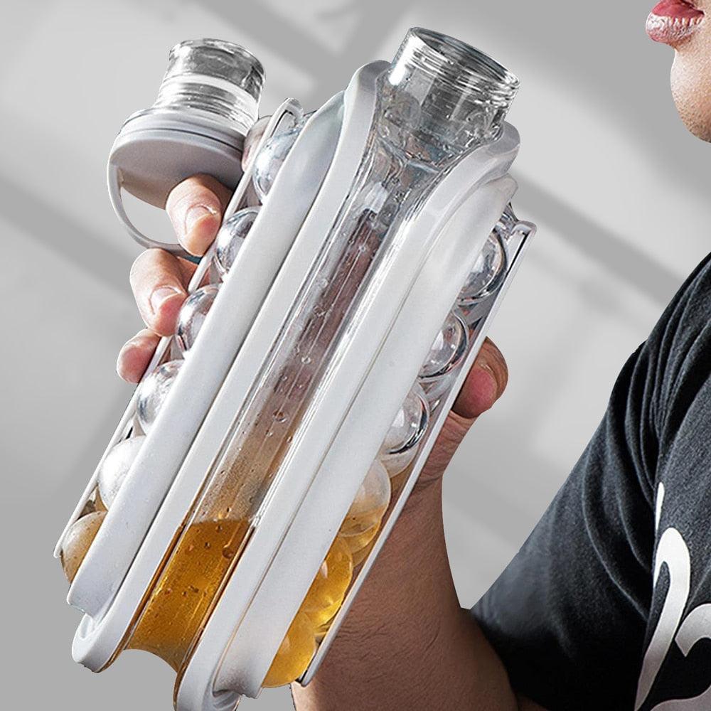 Garrafa forma de gelo - Cliquemaster